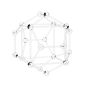 酷炫潮流透明玻璃亚克力水晶酸性3D几何圆柱体PNG装饰字母PS素材 (3)