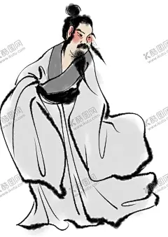国学人物插画 【酷图网】古代历史名人,古代名医名士,古代诗人,国学人物插画
