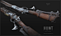 Hunt Showdown - Winfield Model 1873, Alexander Asmus : The Winfield Model 1873<br/>The Winfield m1873 was the very first weapon I had the chance to work on for Hunt and was created back in 2015 (3 years ago ). <br/>It served as a reference poi