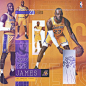 I love this collage style graphic. It shows off several angles of the Lakers&#;39... - #angles #collage #Graphic #Lakers39 #love #shows #Style