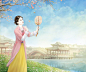 【桃花】春来与花相遇，不必总写诗句。何如两相厮守，陪她风中落去。