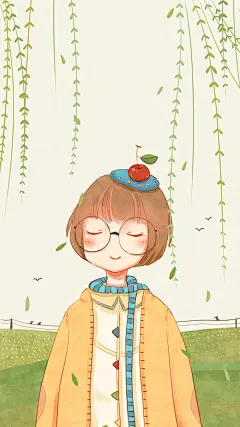 晴天喵插画