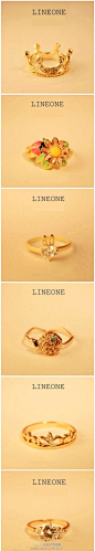 Juicy Couture新款戒指，精巧可爱，复古的小性感！@北坤人素材