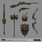 Onyx Lion Weapon Set - Crop