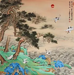 王永旭国画l 新中式风格 - 小红书