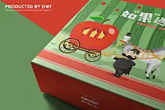 西域果园苹果常规版包装设计