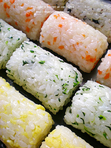 米饭的可塑性挺强的，给点颜色就缤纷；做饭...