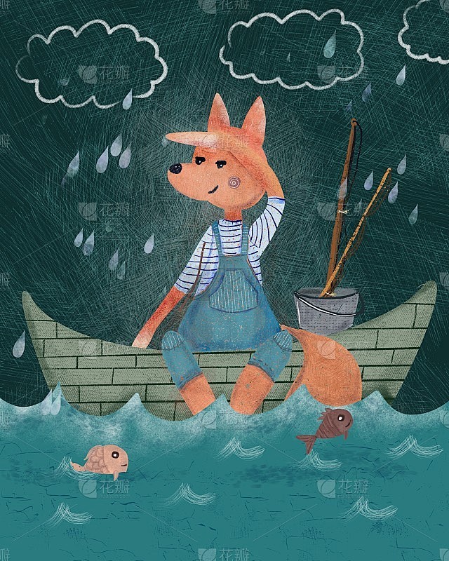 小狐狸人物插图