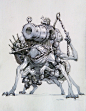 Goblin cannon, Viktor Titov : character for inktober