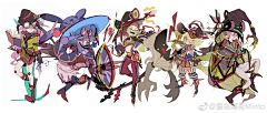 Dark暗采集到Q版—中国风