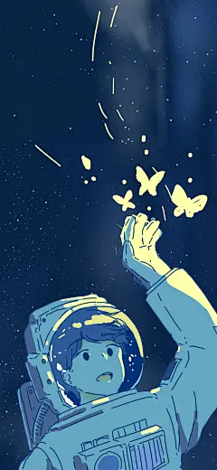 超好看的男生插画壁纸壁纸无水印​​​