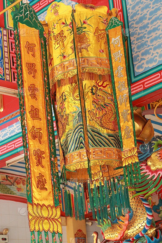 佛教旗帜在中国寺庙5-花瓣网