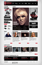 Peluquerias Hair Styles on Web Design Served