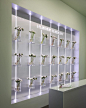 Photo by Prada Beauty on September 05, 2024. May be an image of lighting, display case, rack, flower arrangement and baby's-breath.