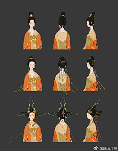 我画不动啊采集到G_国风（人物设定）