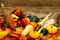 丰收的羊角,蔬菜,木制,秋天,背景,褐色,水平画幅,葫芦,无人,椒类食物