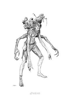 光影处理把握十分到位，
出色的角色表情手绘，
充分表达出人物性格。 ​
人物插画.概念设计师
Mauro Belfiore ​​​​