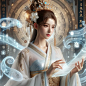 AI·製圖215－修仙者｜天書•符師 - 小红书