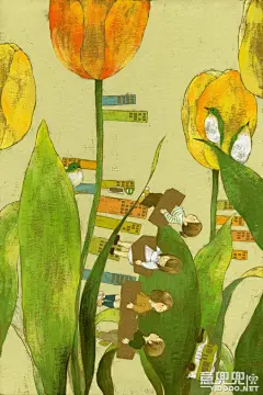 插画里的孩子们 - 插画 - 意兜兜 - 专注于LOMO,设计,摄影,素材,唯美图片的收藏及原创，为广大网友提供一个唯美的家！