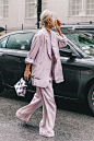 Spring Summer 2019 Street Style from New York Fashion Week by Collage Vintage