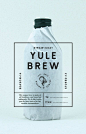 STRAW-GOAT YULEBREW by Michael Söderqvist-Waag, via Behance -- Sounds tasty!