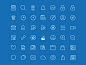 45 Blue Drops#icons#