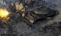 Cromwell-Berlin., Andrey Sarafanov : Tank game model for World of Tanks.
Environment shot was created in my spare time under the guidance of  Vitaly Tsimkin (vagrantdi.artstation.com). Rendered in modo, post effects in adobe photoshop.

Game model.
Create