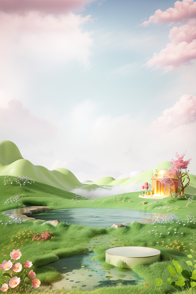 绿草地背景 (1)