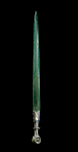 Celtiberian Bronze Sword. Bronze, silver, lapis lazuli, 6th-3rd century B.C., Iberian. http://sword-site.com/thread/801/celtiberian-bronze-silver-sword-lazuli: 
