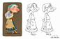 Character Design / woman : Peter Emmerich ★ Find more at http://www.pinterest.com/competing/