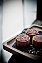 traditional moon cake by i am wei, via Flickr