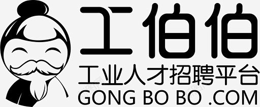 工伯伯logov2高清素材 页面网页 平...