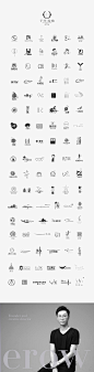 职业生涯个人创作的一百个logo——子非乌鸦平面设计