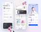 UI Design & 3D Illustrations for Healthcare App by Sigma Software Design on Dribbble