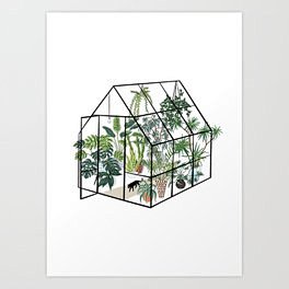 greenhouse with plan...
