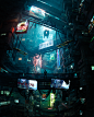 Behance 上的 Neon Wasteland