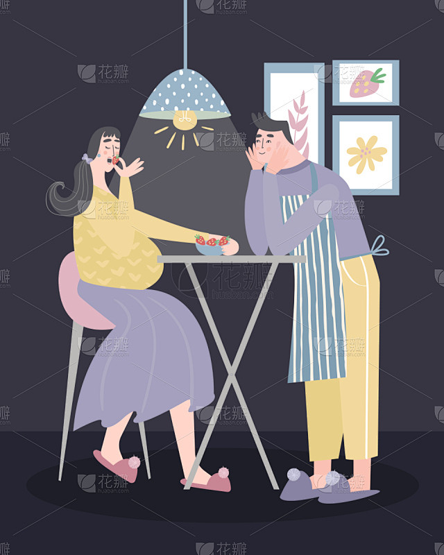 蔬菜,健康保健,清新,父母,母亲,女婴,...