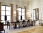 Elegant Dining Room | The Thomas Pheasant Collection | Baker Furniture | Rivera Fine Homes: