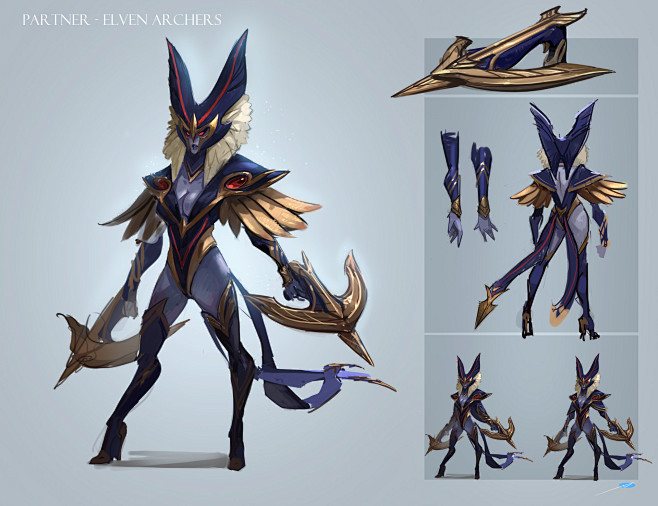 Elf soldier design 1...