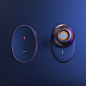 logitech，概念设计，无线耳机，Bubbles，