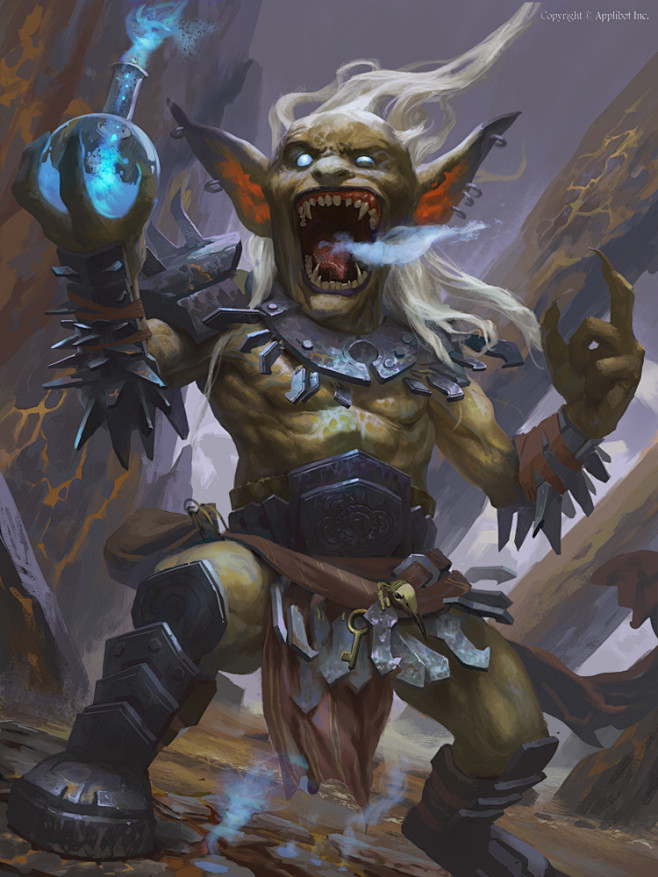 怪物设计怪物原画设定人形怪游戏动漫