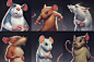 Mice concepts, Mac Smith : for a personal project