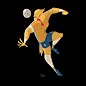 Character design  animals art ILLUSTRATION  cartoon sport football world cup
