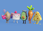 3D Food Illustrations by Aaron Martinez | Inspiration Grid | Design Inspiration : Inspiration Grid is a daily-updated gallery celebrating creative talent from around the world. Get your daily fix of design, art, illustration, typography, photography, arch