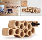 Birch Plywood wine rack: 