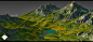 Autumn Lake Landscape (World Machine)