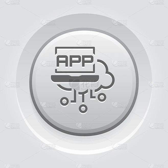 Simple Desktop APP Vector Line Icon素材-花瓣网