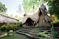 巴厘岛竹子学校 原生态完全无视钢筋混凝土