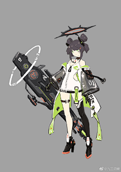 李二苏采集到装备设计-类2-轻科幻机甲
