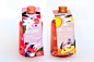 Elate Tea Packaging Illustrations : I was commissioned to create two packaging illustrations for limited edition flavors for bottled cold tea by Elate Tearoom. Each illustration represents a summer mood together with the ingredients of the beverage. 